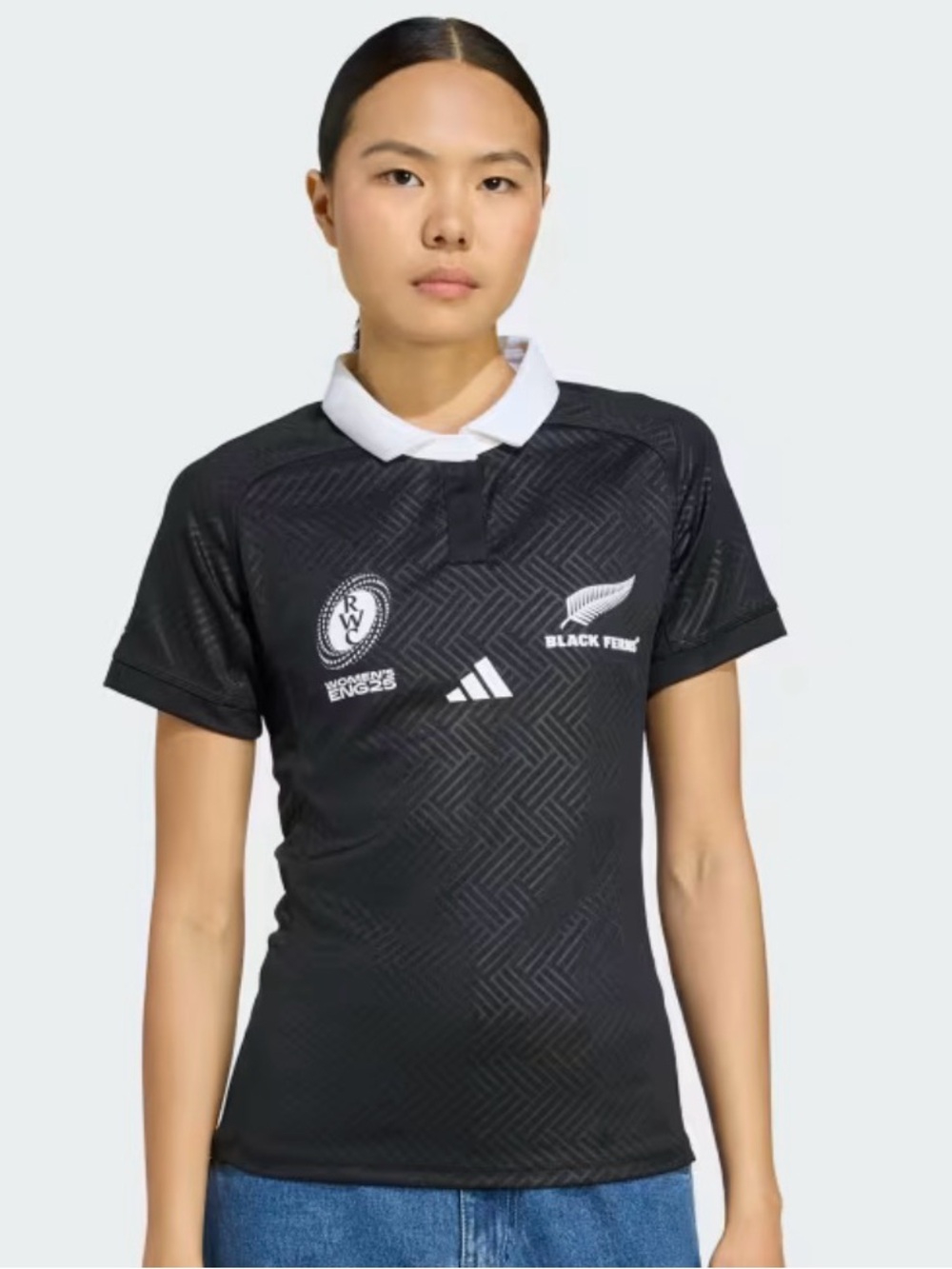 Adidas Women’s Adidas BLACK FERNS HOME JERSEY Size S NWT